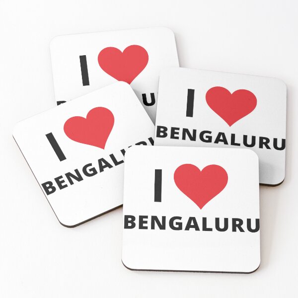 Item preview, I Love Bengaluru (light) designed and sold by mugify.