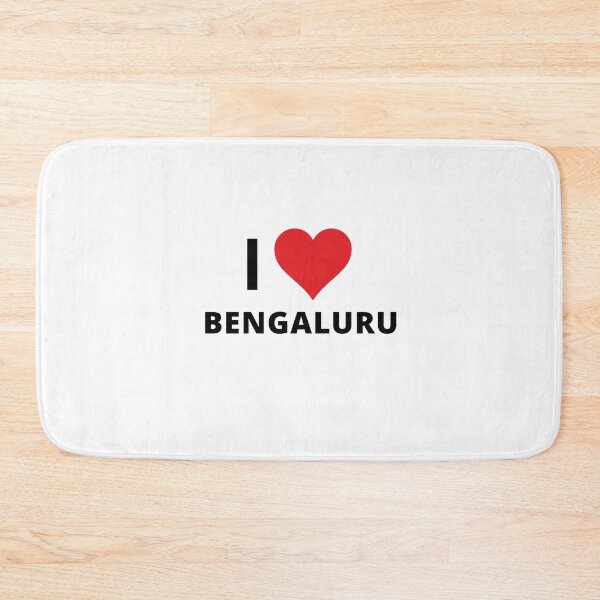 Item preview, I Love Bengaluru (light) designed and sold by mugify.