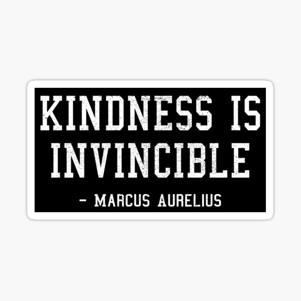 Item preview, Marcus Aurelius Quote - Kindness is Invincible - Stoic Philosophy  designed and sold by jacob-jendrey.