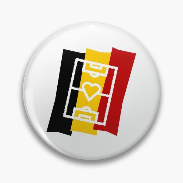 Item preview, Soccer field with a heart - Belgium designed and sold by 22ndbrand.