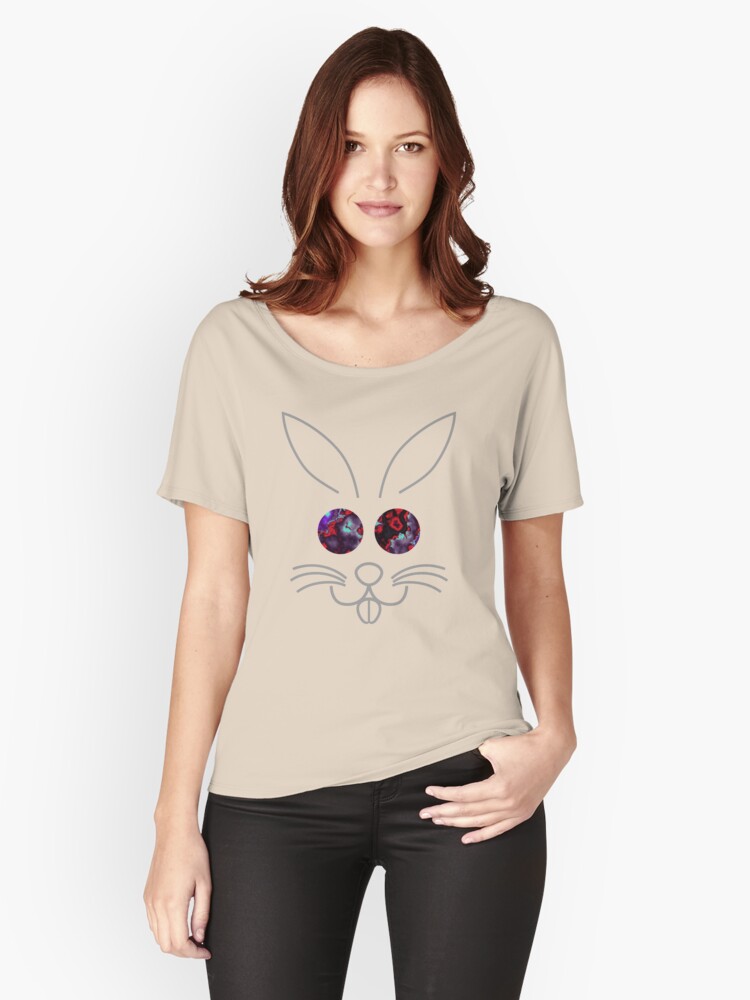 Thumbnail 1 of 3, Relaxed Fit T-Shirt, Rabbit Hole Animated designed and sold by Claudiocmb.