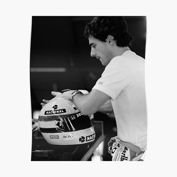 Ayrton Senna Poster