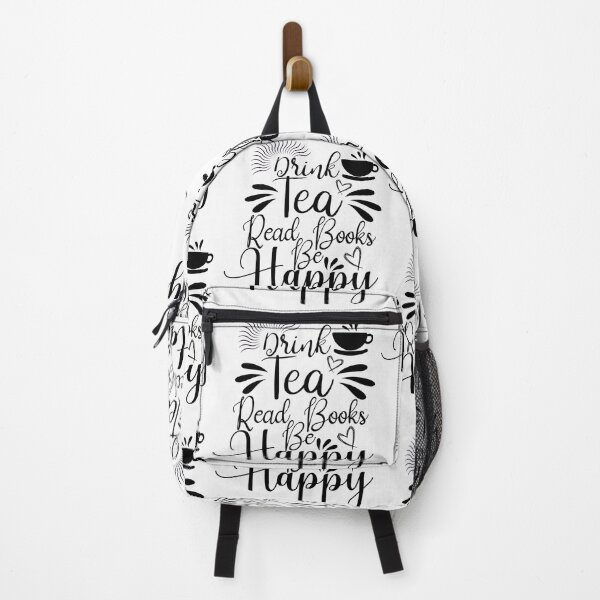 Item preview, fanny Drink tea read book be happy designed and sold by ADAMYASS.