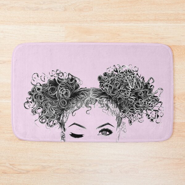 Item preview,  Wild Like My Curls Winking designed and sold by SacredsDesigns.