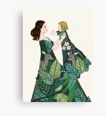 Nature of motherhood Canvas Print