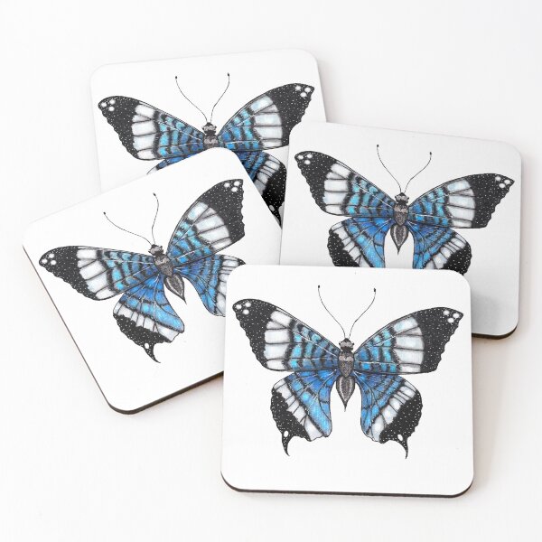Item preview, blue butterfly designed and sold by rossdecoart.