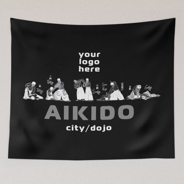 Item preview, AIKIDO Customizable T-Shirt Negative - Quality designed and sold by aikistore.