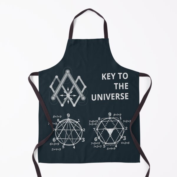 Item preview, Key To The Universe (white on dark monochrome) designed and sold by tuzlay.