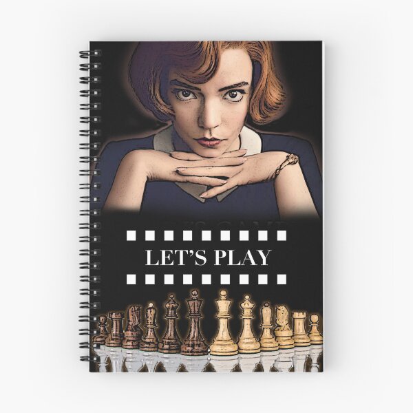 Item preview, THE QUEEN'S GAMBIT - Let's Play Quote designed and sold by inthestyle.