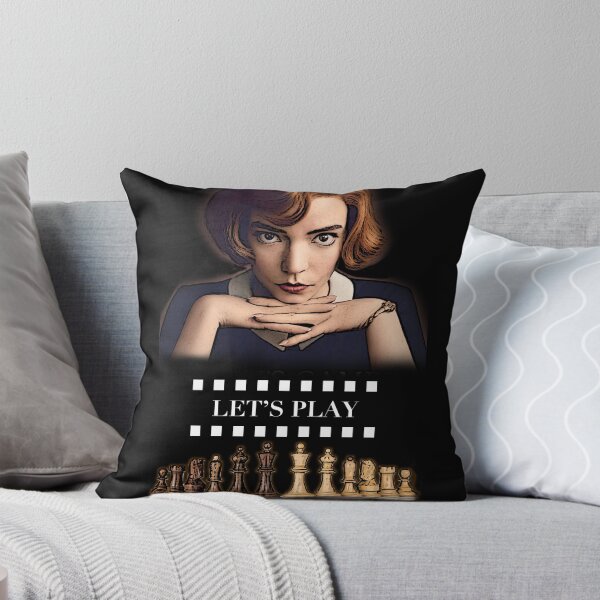 Item preview, THE QUEEN'S GAMBIT - Let's Play Quote designed and sold by inthestyle.