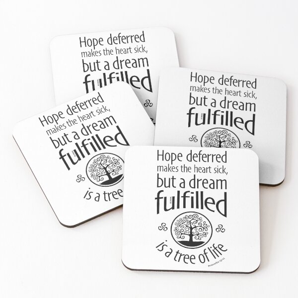 Item preview, Proverbs 13:12 A dream fulfilled is a tree of life designed and sold by Inc-Solutions.