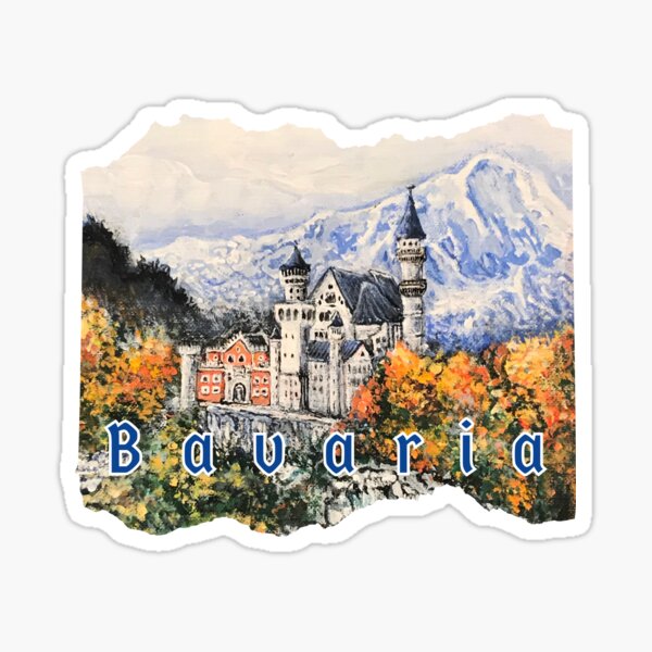 Bavaria Germany Sticker Sticker