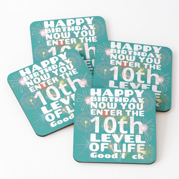 Item preview, Happy 10th Gamer Birthday designed and sold by Sonatablue.