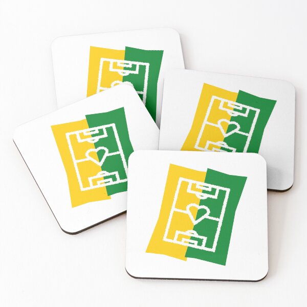 Item preview, Soccer field with a heart - Brazil designed and sold by 22ndbrand.