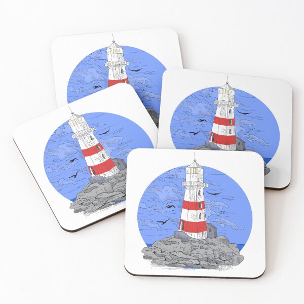 Item preview, Lighthouse circle  designed and sold by Katlligraphy.