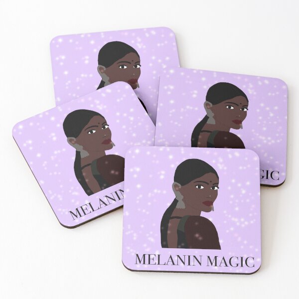 Item preview, Melanin Magic Digital Art Portrait designed and sold by kahaanigoods.