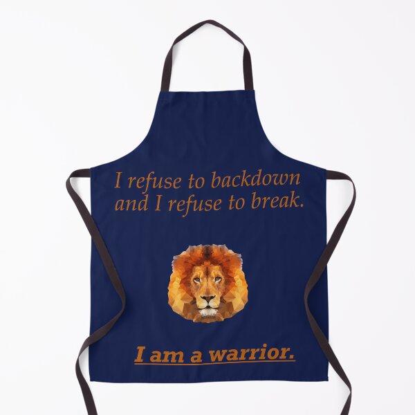 Item preview, I Am A Warrior-Lion Edition designed and sold by Megan-Alice.