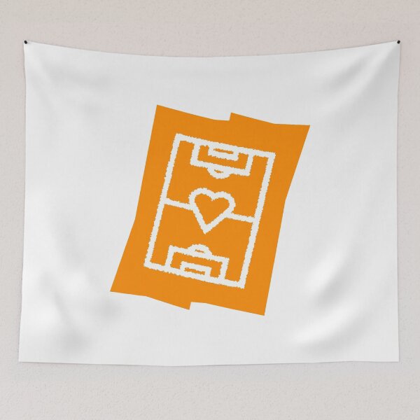 Item preview, Soccer field with a heart - Netherlands designed and sold by 22ndbrand.
