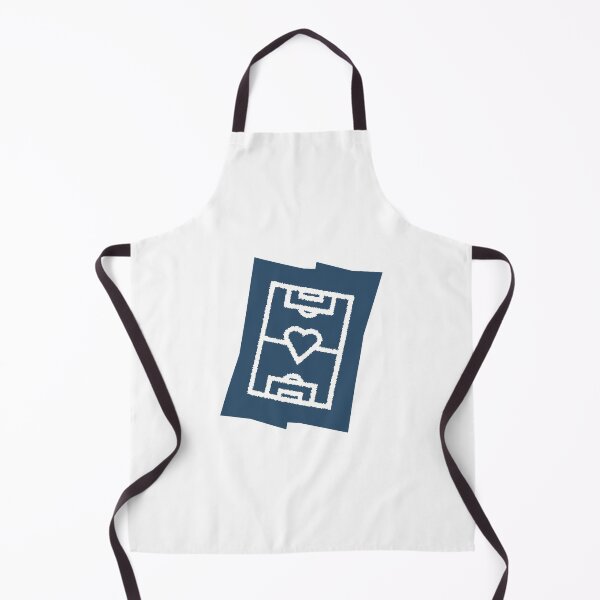 Item preview, Soccer field with heart - dark blue designed and sold by 22ndbrand.
