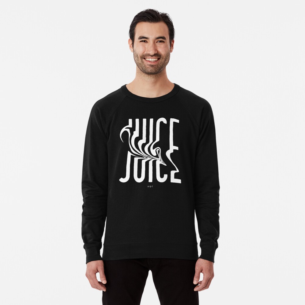 "Xqc juice merch" Lightweight Sweatshirt for Sale by NDodaj Redbubble