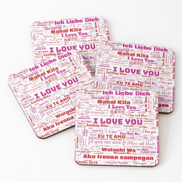 Item preview, I Love You In Different Languages designed and sold by frankie5368.