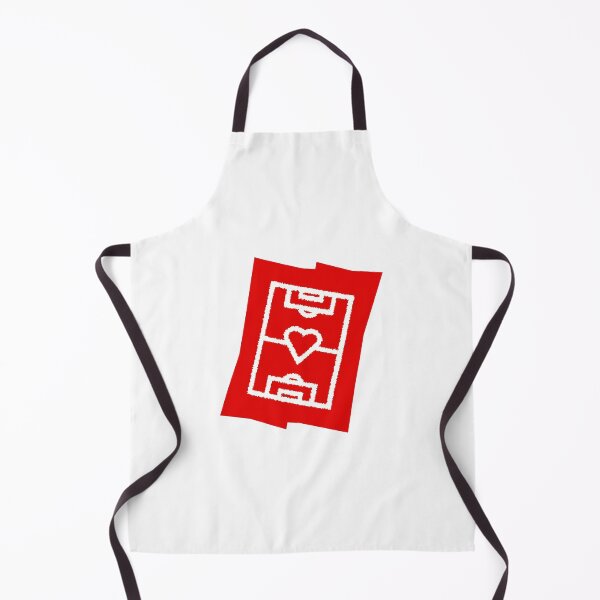 Item preview, Soccer field with heart - red designed and sold by 22ndbrand.