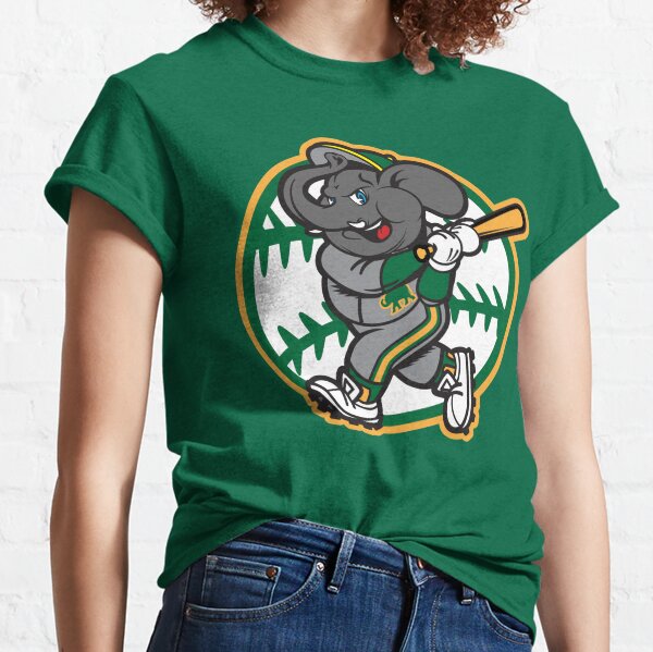 Oakland athletics elephant sales shirt