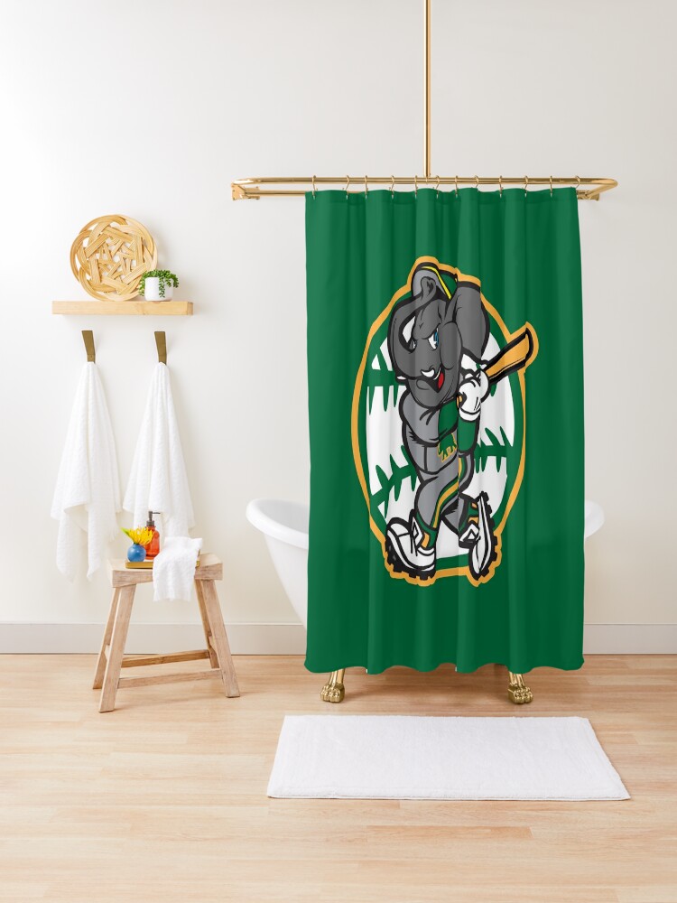 Elephant-Inspired Oakland A's Design Sticker for Sale by OrganicGraphic