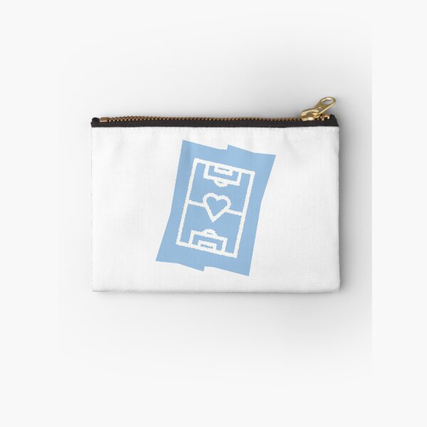 Item preview, Soccer field with heart - sky blue designed and sold by 22ndbrand.
