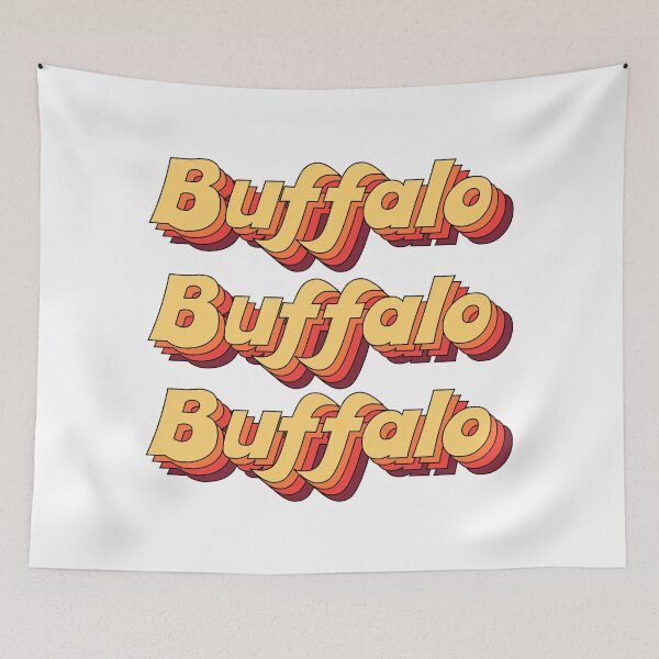 Item preview, buffalo buffalo buffalo designed and sold by AmbsArt.