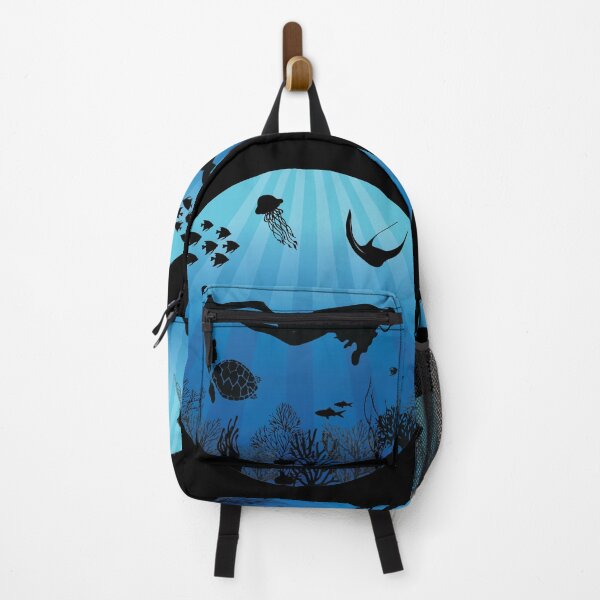 Item preview, Deep Water Diver Sea Life designed and sold by TheInkElephant.