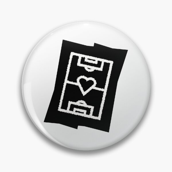 Item preview, Soccer field with heart - black designed and sold by 22ndbrand.