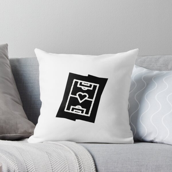 Item preview, Soccer field with heart - black designed and sold by 22ndbrand.