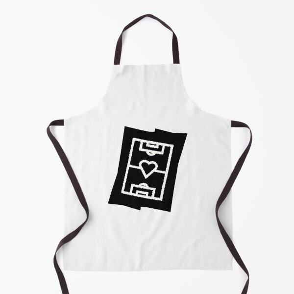 Item preview, Soccer field with heart - black designed and sold by 22ndbrand.
