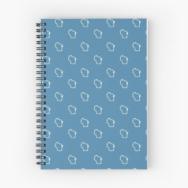 Item preview, Wisconsin Shape Pattern - Blue designed and sold by NumeralV.