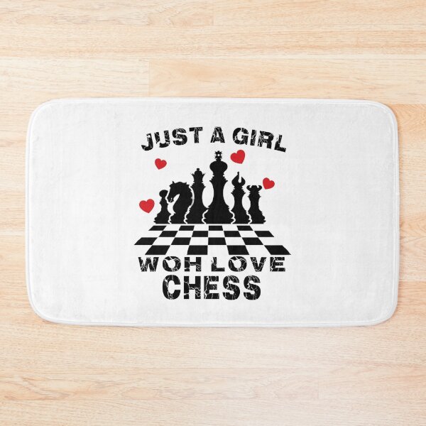 Item preview, just a girl who loves chess designed and sold by ishako online.