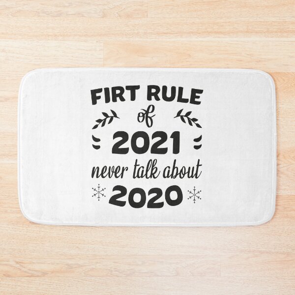 Item preview, First Rule Of 2021 SVG, Never Talk About 2020 SVG files for Cricut or Silhouette, Funny 2020 svg cut file, Holiday Shirt svg, About 2020 svg designed and sold by bigfamilytee.