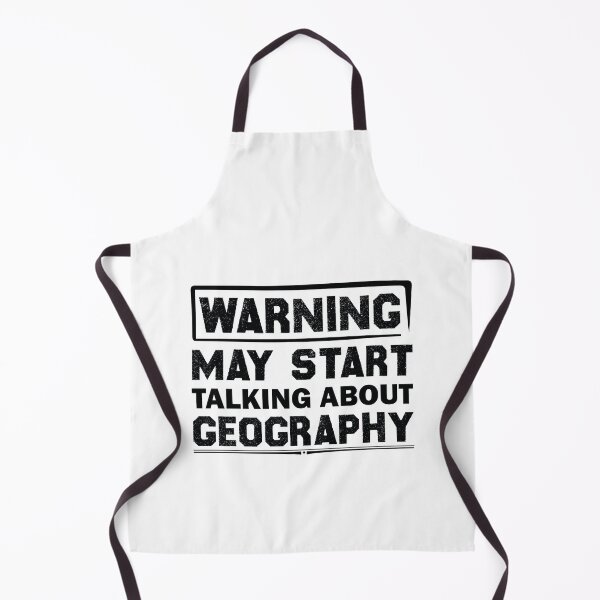 Item preview, Warning May Start Talking About Geography designed and sold by Life Shop.