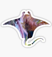 Manta ray Sticker