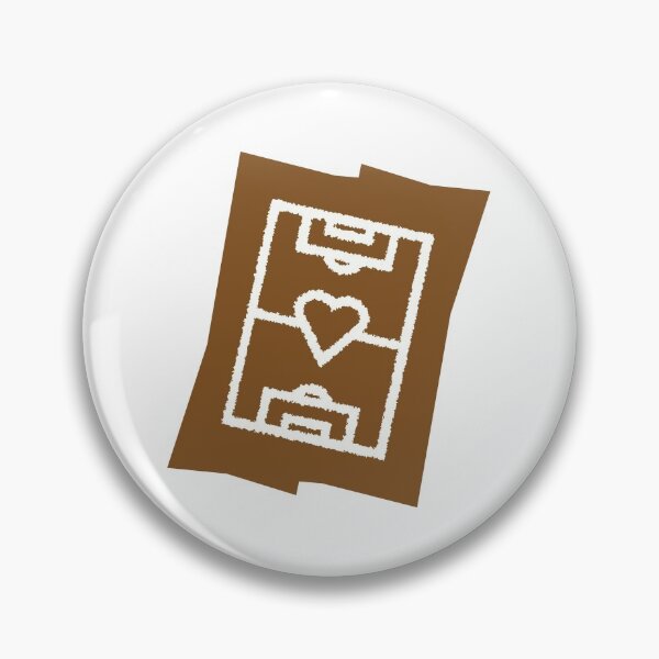 Item preview, Soccer field with heart - brown designed and sold by 22ndbrand.
