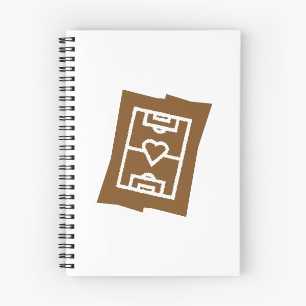 Item preview, Soccer field with heart - brown designed and sold by 22ndbrand.