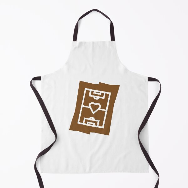 Item preview, Soccer field with heart - brown designed and sold by 22ndbrand.