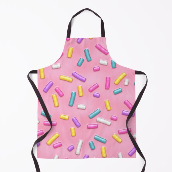 Item preview, Pink Donut Sprinkles Doughnuts Dessert Pattern designed and sold by Spaceshipsells.