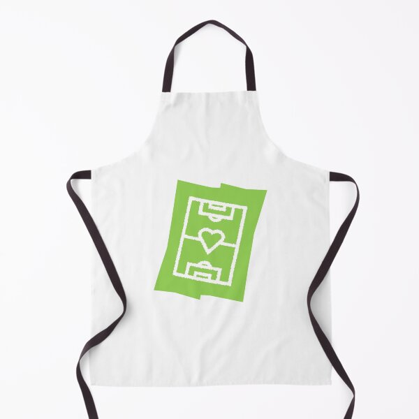 Item preview, Soccer field with heart - green designed and sold by 22ndbrand.