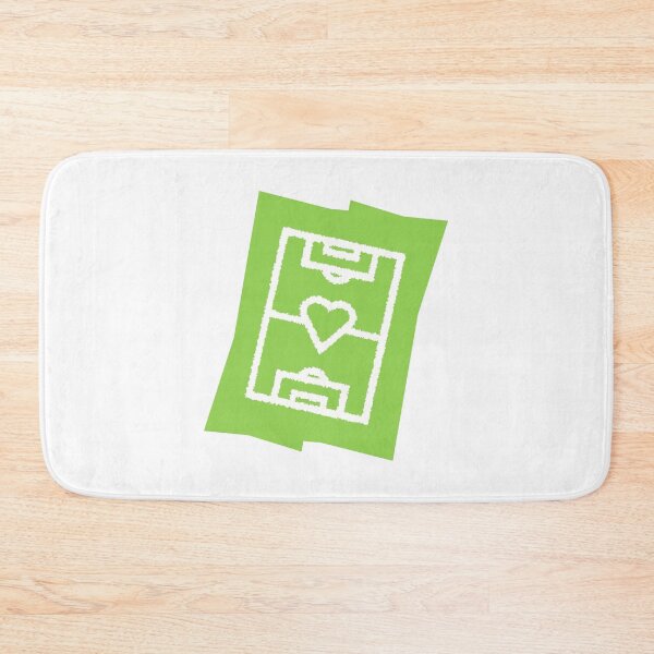 Item preview, Soccer field with heart - green designed and sold by 22ndbrand.