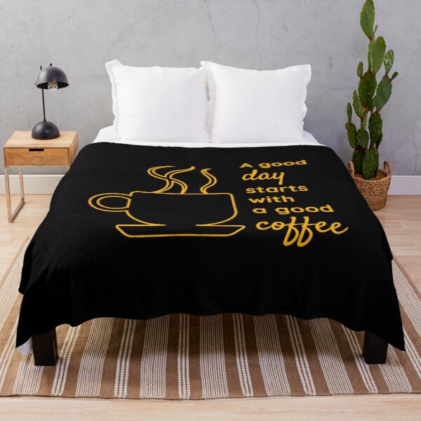 Item preview, A good day starts with a good coffee designed and sold by CreativeDomain.