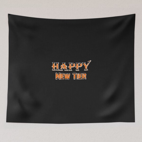 Item preview, Happy New Tier T-Shirt , Happy New Tier Shirt , Happy New Tier Mask , Happy New Tier Sticker designed and sold by Sajad Sadiq.