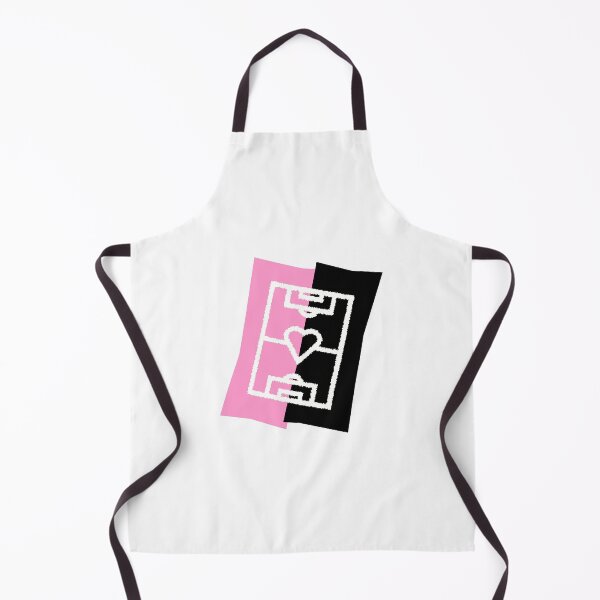 Item preview, Soccer field with heart - pink / black designed and sold by 22ndbrand.