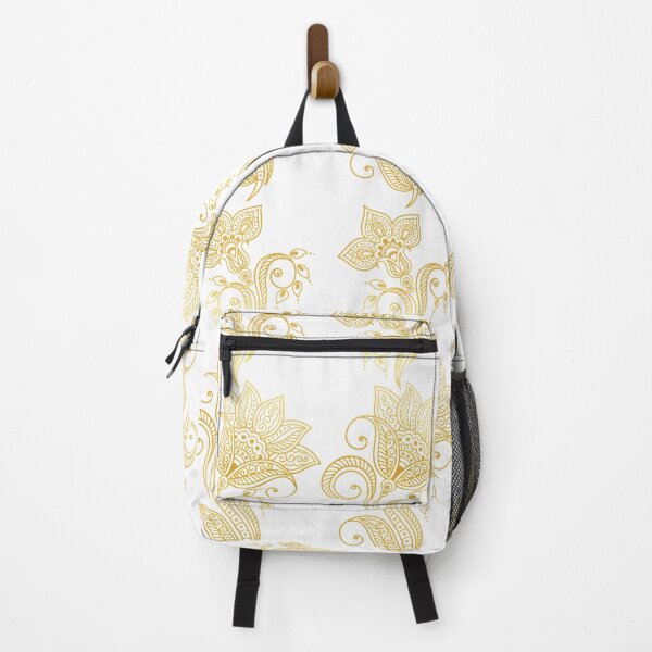 Item preview, China Japan Flower Euclidean, White and gold, flowers branch, White, gold, and white flowers designed and sold by Bashar-Design.