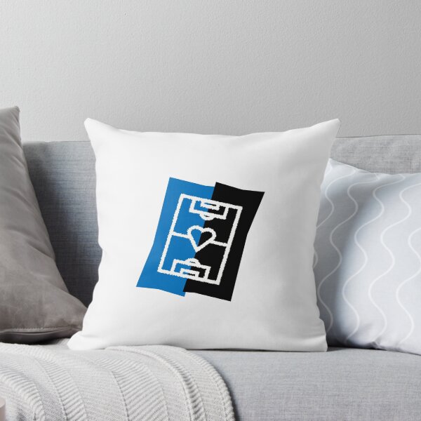 Item preview, Soccer field with heart - blue / black designed and sold by 22ndbrand.